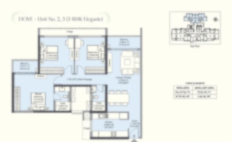 Lodha Worli 4 BHK Luxury Apartment Floor Plan and Spacious Layout
